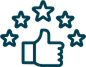 Logotipo Clientes satisfeitos